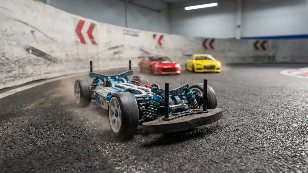 Mini Car Racing: Schnelle Rennen, aber nur eine kleine Gemeinschaft
