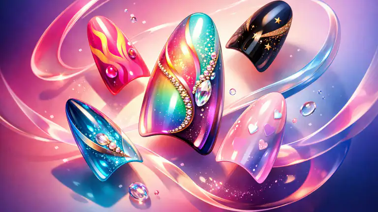 Acrylic Nails! Shines with New iOS Update: A Nail Art Revolution icon