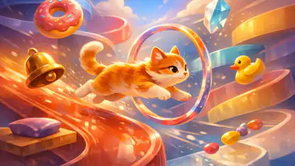 Cat Runner: Décorez Votre Monde avec Style et Vitesse header