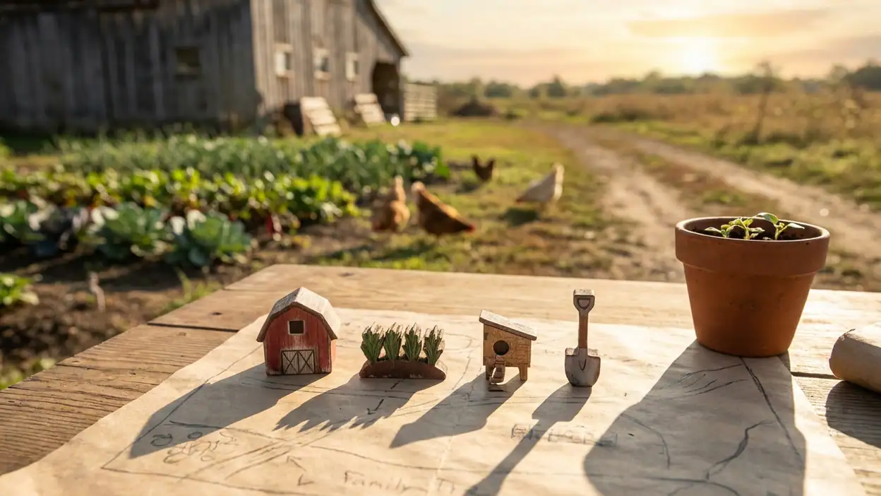 Farm Land transforme la routine agricole en petite communauté à observer
