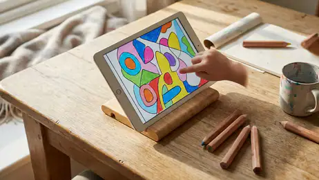 Jeu de Coloriage: Bébé Couleur, une communauté qui se vit en famille