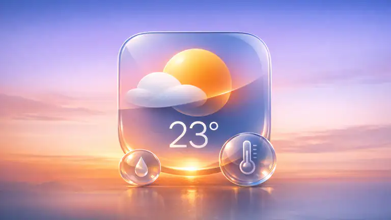 Météo & Horloge Widget : L'Appli Indispensable de la Semaine icon