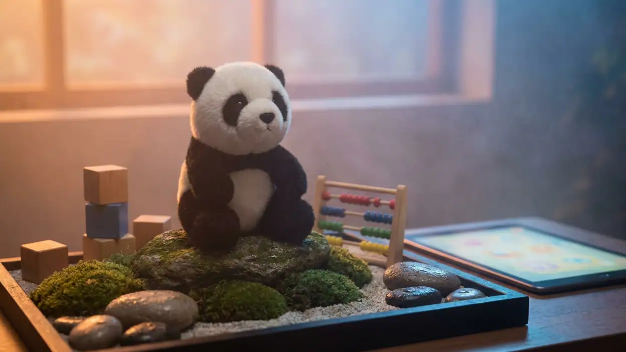 Prendre soin de Bébé Panda : L'Éducation Ludique Réinventée