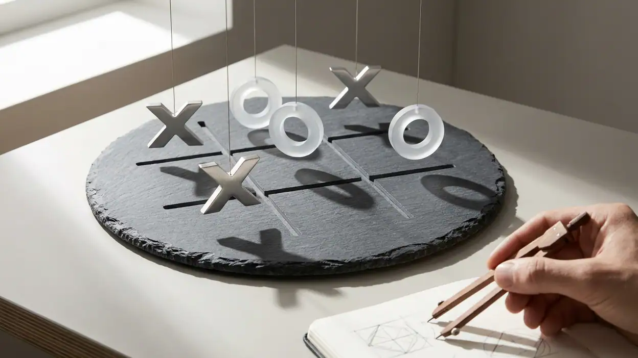 Tic Tac Toe - 2 Player XO : Un Classique Stratégique Réinventé