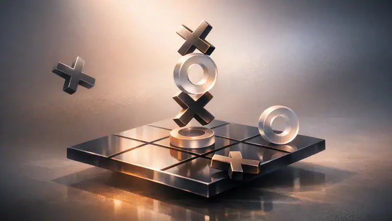Tic Tac Toe - 2 Player XO : Un Classique Stratégique Réinventé icon