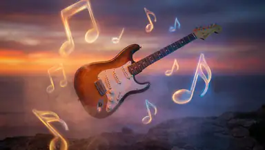 Ritmische Diepgang: Ontdek Echte Gitaar - Muziekspel header