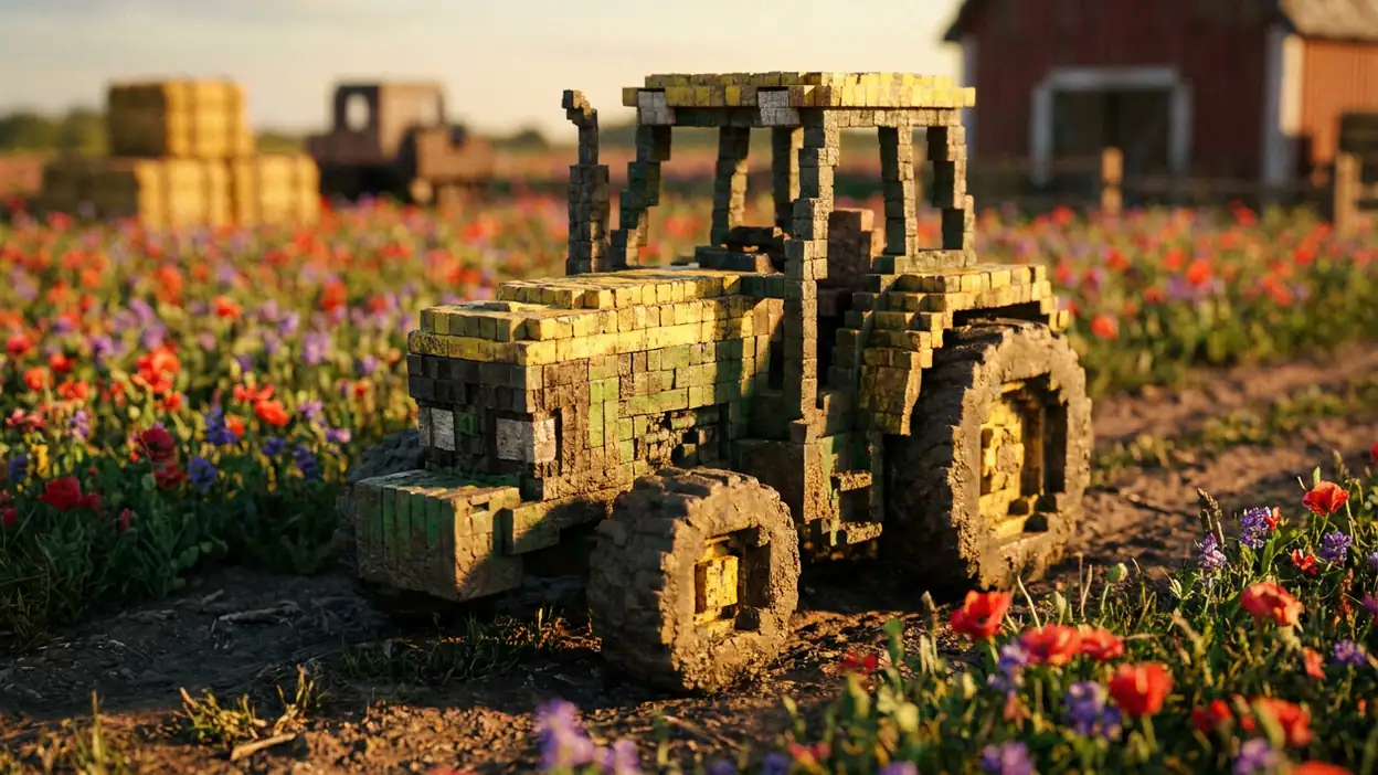 Blocky Farm Racing & Simulator: Pikselowa Przygoda na Farmie