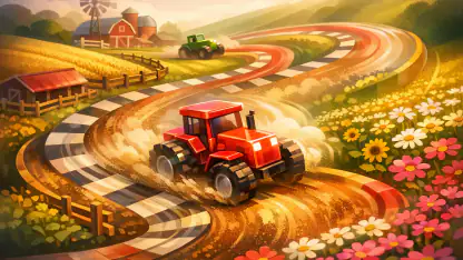 Blocky Farm Racing & Simulator: Pikselowa Przygoda na Farmie header