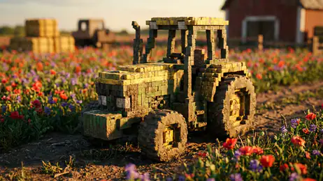 Blocky Farm Racing & Simulator: Pikselowa Przygoda na Farmie