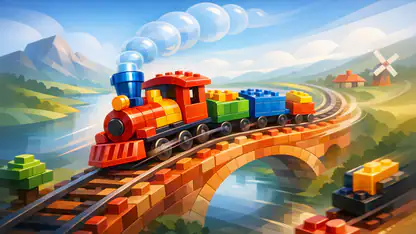 Jak Brick Train gra dla dzieciaka zyskuje dzięki aktualizacjom Androida i iOS header
