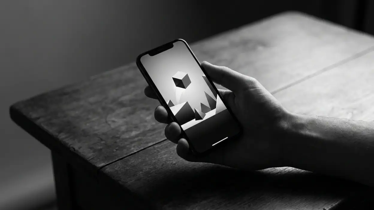 Geometry Dash Lite po porażce: świetna odporność na błędy, słabszy komunikat o postępie