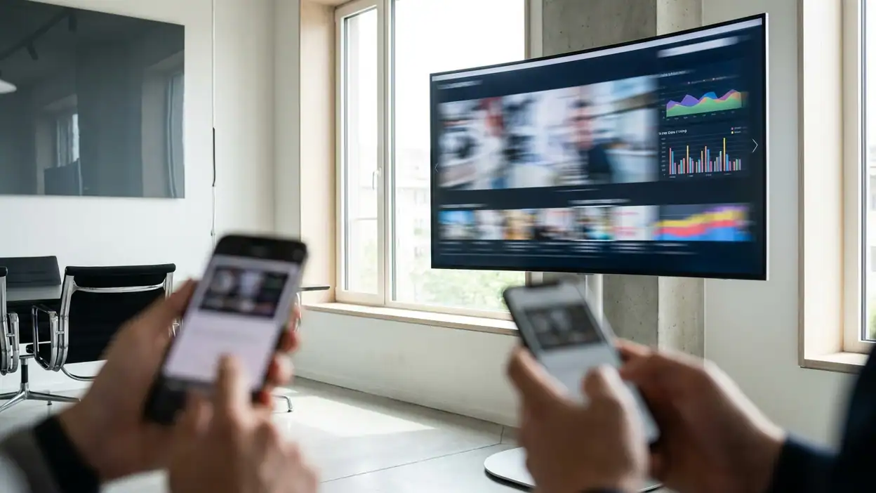 Przesyłaj na TV – Miracast: Klucz do Efektywnych Prezentacji w Biurze